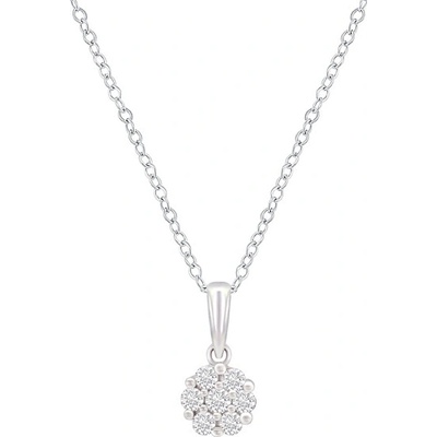 Eppi Elegantný prívesok s lab grown diamantmi Chrisstel P44178