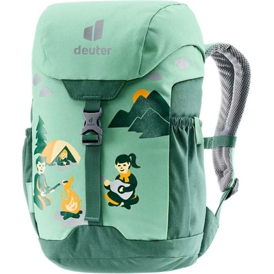 Dětský turistický batoh Deuter Schmusebar - spearmint/seagreen