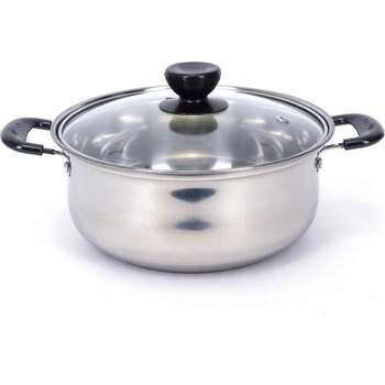 Image 1 of 24 см тенджера алпака със стъклен капак