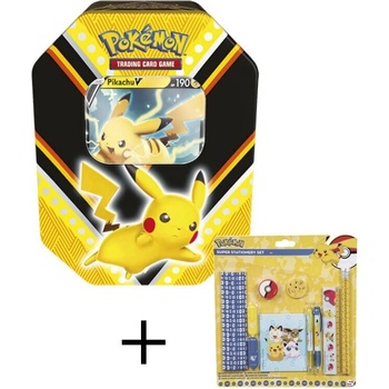 pokémon trading card game pikachu v powers tin Amazon.com: Pokemon V Powers Pikachu Tin main image 0