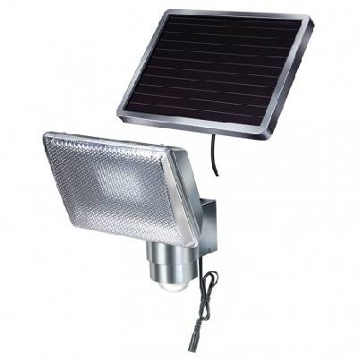 Прожектор светодиоден със сензор 8х0.5 W LED, 130°-10 м, SOL 80 ALU Hugo Brennenstuhl GmbH