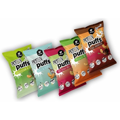 GoFitness Protein Puffs chipsy sour cream onion 50 g