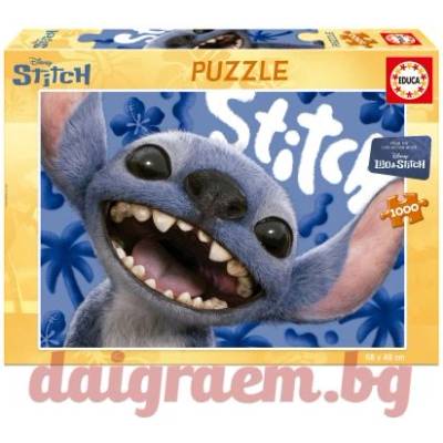 Educa Пъзел EDUCA 20277 - 1000 части - Стич, Stitch (EDU20277)