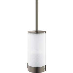 GROHE Selection - Стенна четка за тоалетна с държач, стъкло/матирана Hard Graphite 41076AL0 (41076AL0)