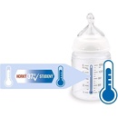 Dojčenské fľaše Nuk First Choice Temperature Control ružová 150 ml
