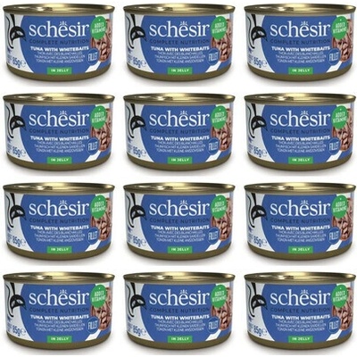 SCHESIR Tuniak so šprotami v želé 12x 85 g