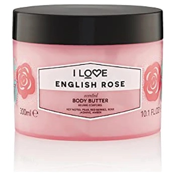 I Love English Rose масло за тяло за жени 300 мл