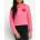 Adidas Cropped Hoodie Pink
