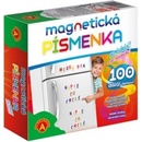 Magnetky pro děti Alexander Hra Písmenka magnetická set 100 ks na lednici