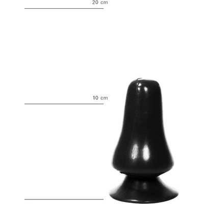 All Black 12 cm Klasické dildo