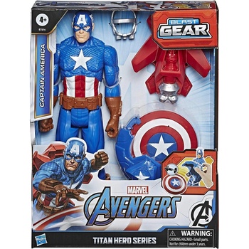 Hasbro Avengers Capitan America s Power FX přislušenstvím