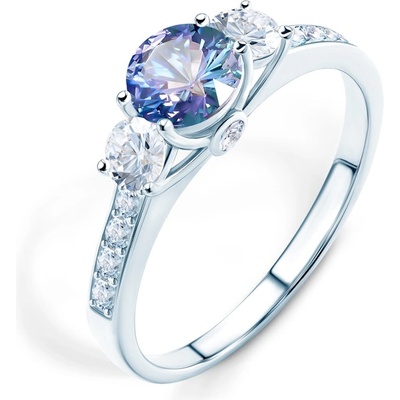 SAVICKI Годежен пръстен Dream: бяло злато, танзанит