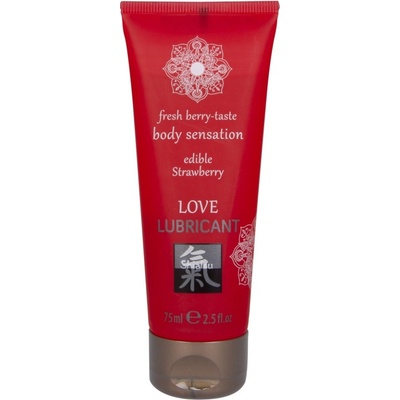 Shiatsu Love Edible Strawberry 75 ml