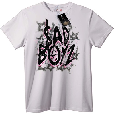 NOONEBRAND Тениска Графити 'BOY' - S, Black