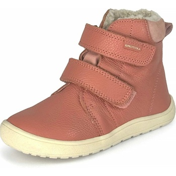 Dívčí zimní barefoot boty PRO-tex BEKA koral