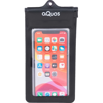 AQUOS PHONE DRY BAG Černá Transparentní Bílá