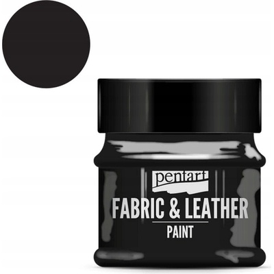 pentart Barva na textil a kůži černá 50 ml – Zboží Dáma