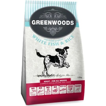 Greenwoods Adult - Fish & Rice 4 kg