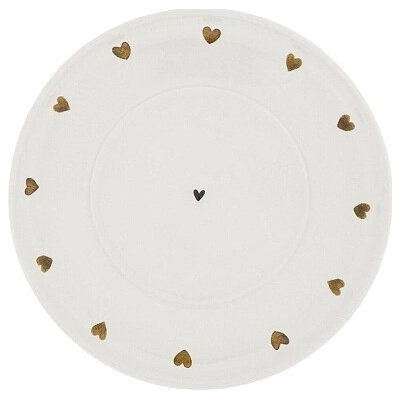 Bastion Collections Podšálek HEARTS all-round, in BC, 13cm RJ-PL-CUP-SM-106-BC