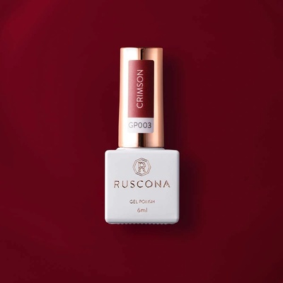 Ruscona gel lak CRIMSON 003 6 ml
