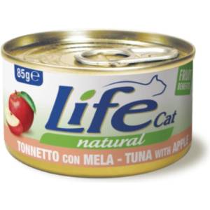 Life Pet Care Life Cat Natural Tuna & Apple - с риба тон и ябълки 85 гр ZOO55313