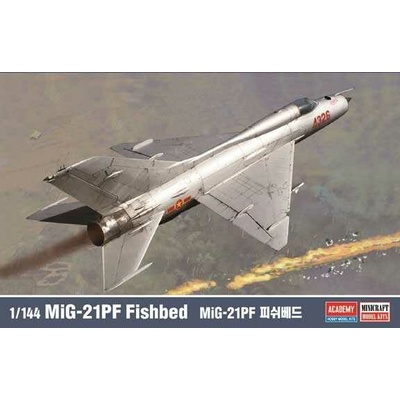 ACADEMY Model Kit letadlo 12664 MIG-21PF FISHBED 1:144