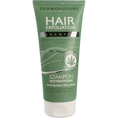 Dermofuture Peelingový enzýmový Šampón vlasy 200 ml