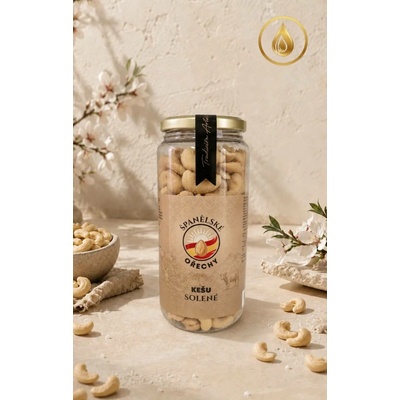 Golden Leaf Kešu praženě solené 400 g