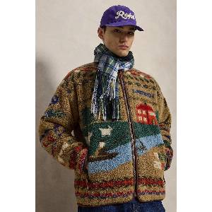 Ralph Lauren суичър с цип мъжки от полар (710B26317)