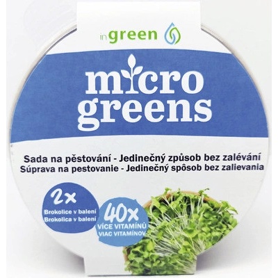 inGreen pestovateľský set bez zalievania - Brokolica