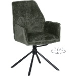 Carmen Трапезен стол prato - зелен (3532157_1) - xmall