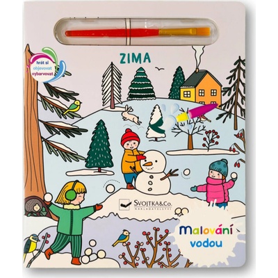Malování vodou Zima Svojtka&Co.