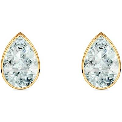 SAVICKI Náušnice Pure žluté zlato diamanty PURE-K-PE-009-DIA-Z