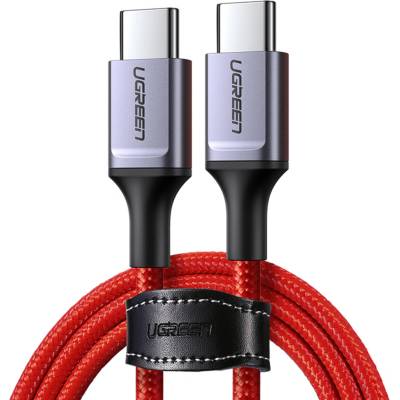Ugreen US294 USB-C - USB-C 3A 480Mb/s 1m červený