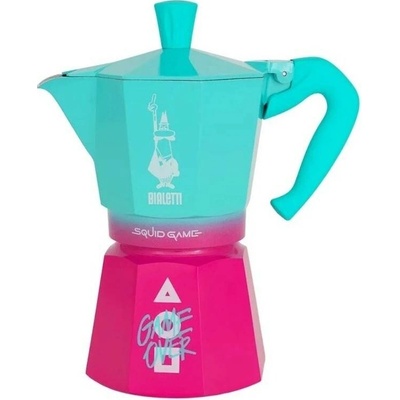Bialetti Moka kávovar Moka Express Squid Gam na 6