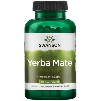Swanson Yerba Mate, 125 mg, 120 капсули, Swanson (SW1103)
