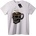 NOONEBRAND Тениска Череп Кафе - 3XL, White