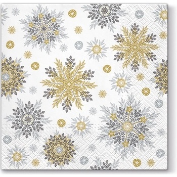 PAW servítky L Snowflakes 33x33cm