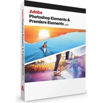 Adobe Photoshop Premiere Elements 2025 MP SK 1 licencia 3 roky