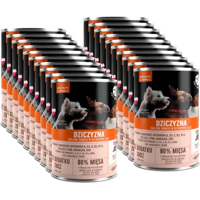 PetRepublic Adult kúsky v omáčke so zverinou 20 x 400 g