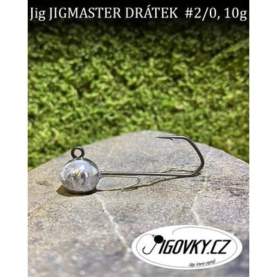 Jigovky.cz Jigové hlavičky Jigmaster Drátek vel.2 10g 5ks