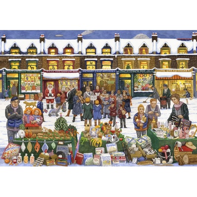 Grafika - Puzzle Alphabet Christmas Market - 1 000 piese