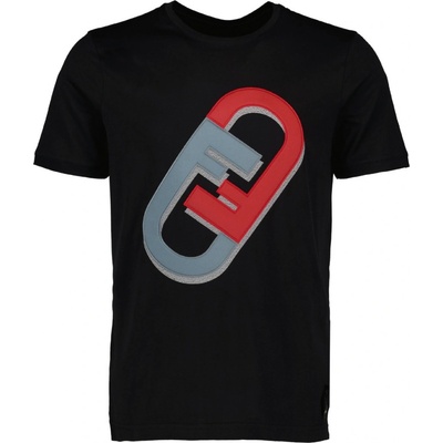 Fendi 3D Logo Black tričko černá