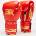 LEONE 1947 Боксови Ръкавици Leone DNA Red - 14 oz