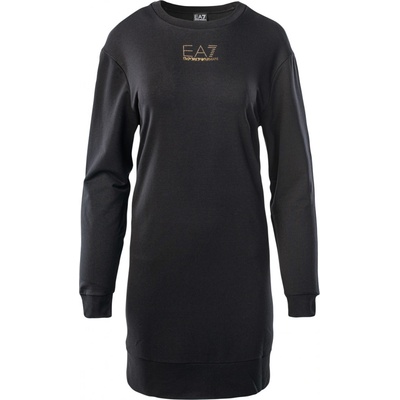 EA7 Emporio Armani šaty 6LTA53 TJ9RZ 1200 Čierna