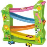 Viga Toys Дървена играчка Viga - Писта с колички (59610)