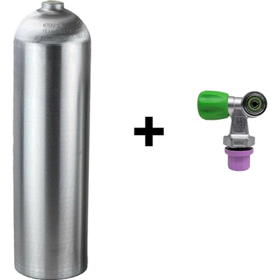Sefic Láhev hliníková S80 s Nitrox ventilem