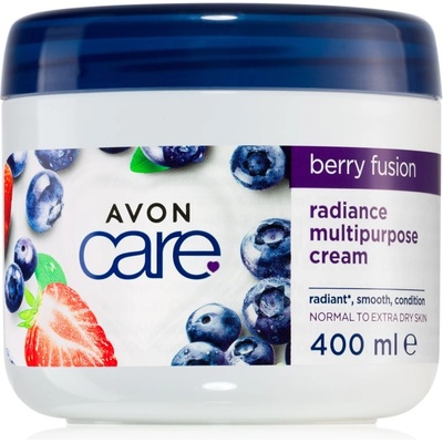Avon Care Berry Fusion озаряващ крем за лице и тяло 400ml