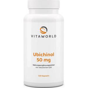 vitaworld Здраво сърце и енергия - Коензим Q10 (убиквинол), 50 mg x 60 капсули (10414346 VW)