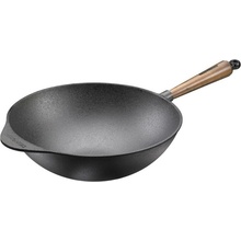 Skeppshult Litinový WOK ze švédské litiny 32 cm